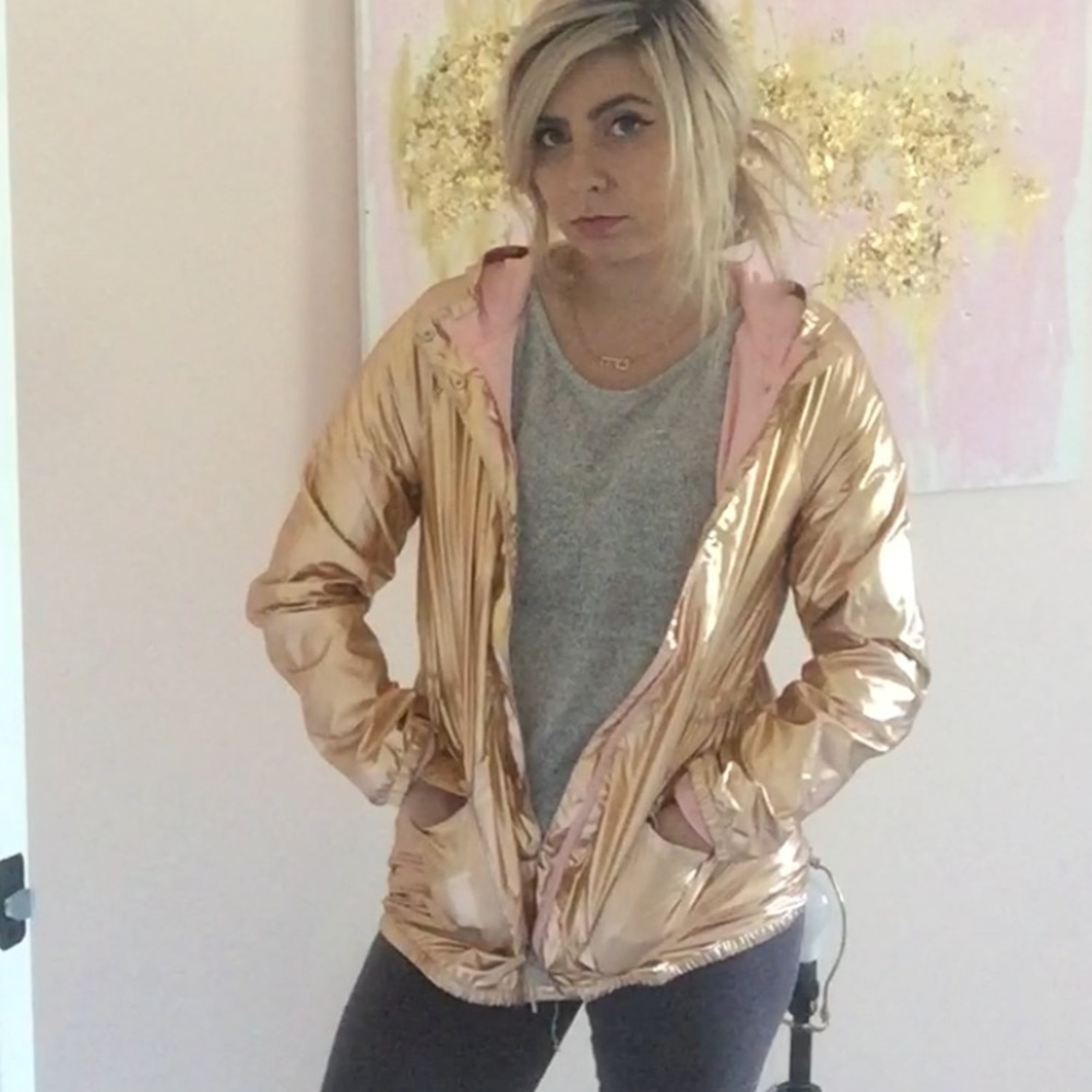TARGET BRAND SHINY JACKET!
